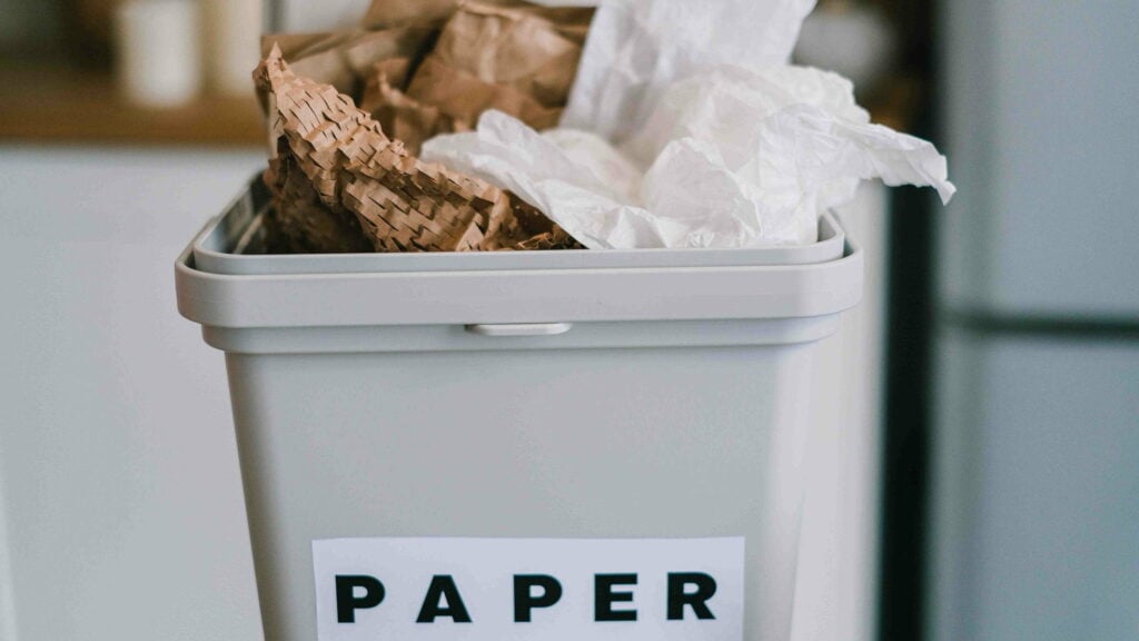 paper bins