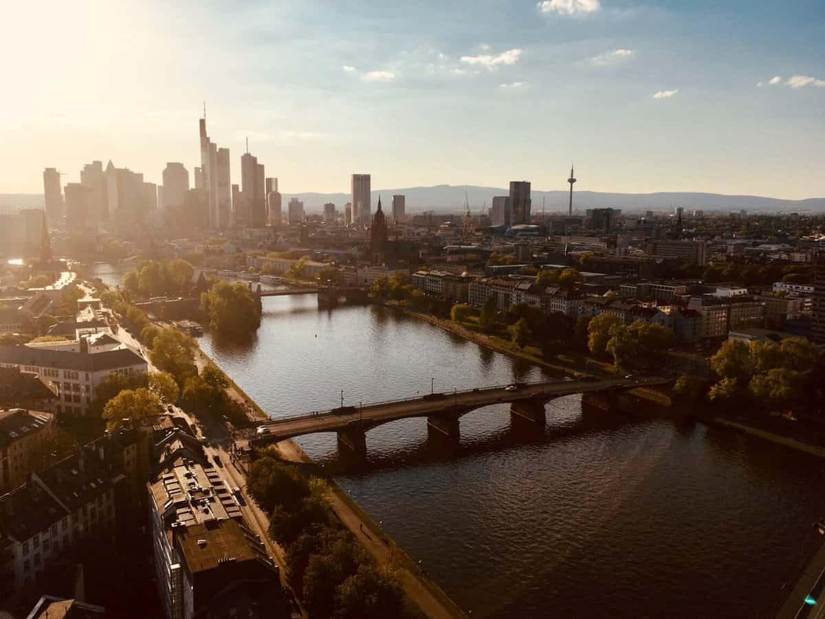 Frankfurt city europe