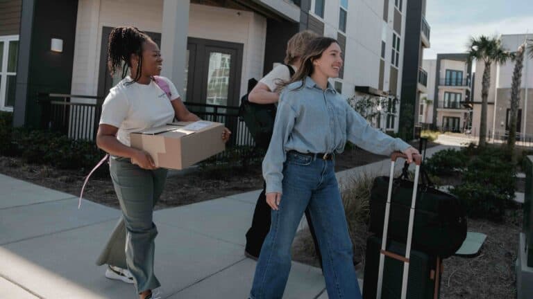 Moving with friends