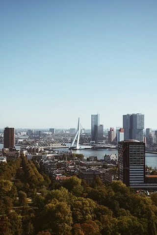 Rotterdam View from Euromast